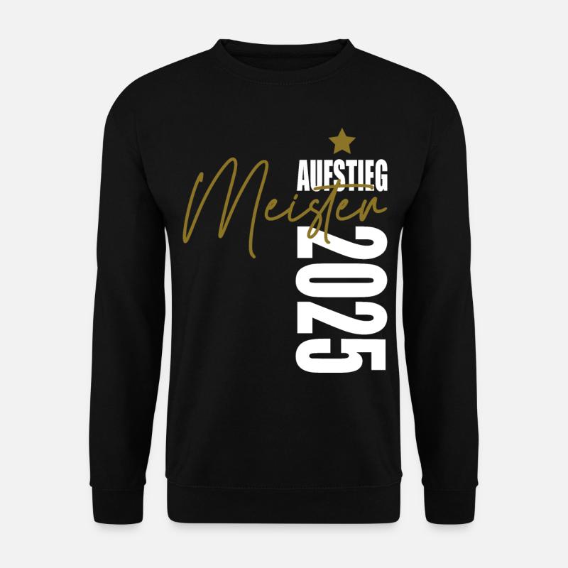 Meister 2025 Aufstiegstrikot Aufstieg 25 - Unisex Pullover - Schwarz