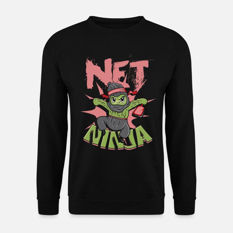 Pickleball Net Ninja - Unisex Sweatshirt - black