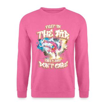 Breakdance B-boy Stunt Street Dancer - Unisex Pullover - Pink - Vorne