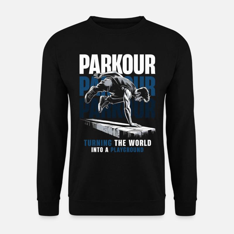 Parkour Parkour Runners - Unisex Sweatshirt - black