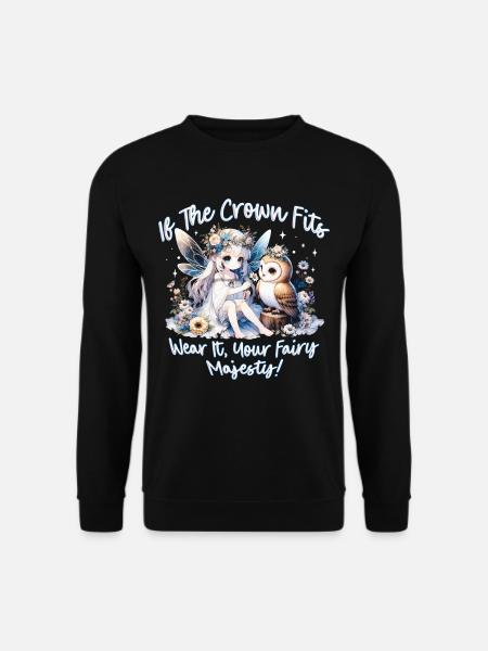 Fee Fairy Fairycore - Unisex Pullover - Schwarz