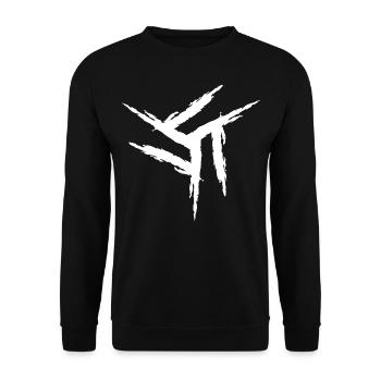 Tonzobeast Mark II - Sweat-shirt Unisexe - noir - Devant - Alina (178cm) & Michal (187cm)