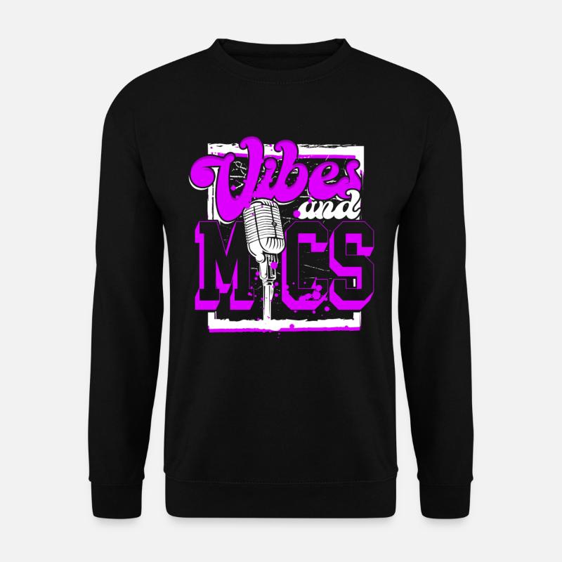Podcast Podcaster Podcasting - Unisex Sweatshirt - black