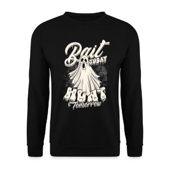 Appât fantôme aujourd’hui Chasse demain - Sweat-shirt Unisexe - noir - Devant - Alina (178cm) & Michal (187cm)