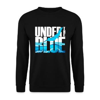 Taucher Sporttauchen Tauchen - Unisex Pullover - Schwarz - Vorne - Alina (178cm) & Michal (187cm)