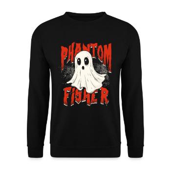 Ghost Bait Halloween Parapsychology - Unisex Sweatshirt - black - Front - Alina (178cm) & Michal (187cm)