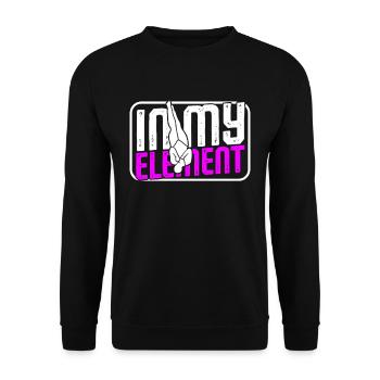 Taucher Sporttauchen Tauchen - Unisex Pullover - Schwarz - Vorne - Alina (178cm) & Michal (187cm)