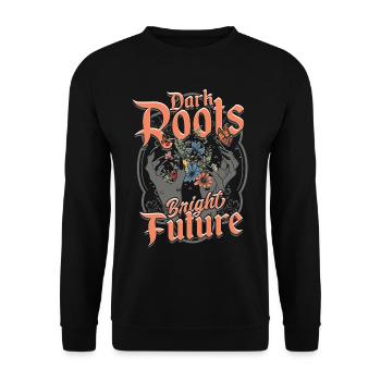 Apotheker Kräutersammler Apothekerin - Unisex Pullover - Schwarz - Vorne - Alina (178cm) & Michal (187cm)