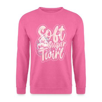 Barbe à papa Soft Sugar Twirl - Sweat-shirt Unisexe - rose - Devant