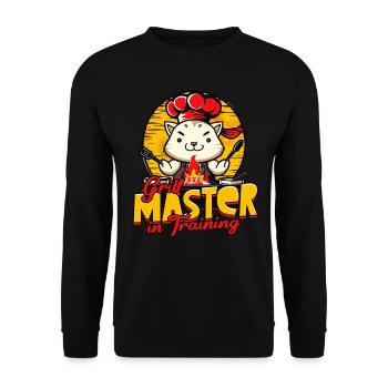 Hibachi Teppanyaki - Unisex Pullover - Schwarz - Vorne - Alina (178cm) & Michal (187cm)