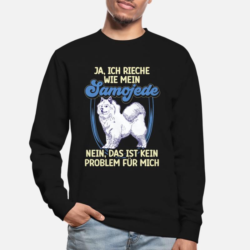 Samoyède Samoyède Spitz Odeur de Samoyède Sweat-shirt Unisexe