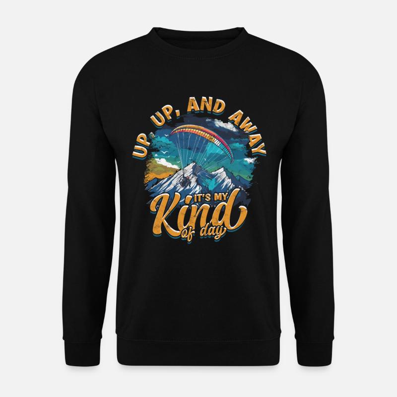 Paramotoring paramotor - Unisex Sweatshirt - black