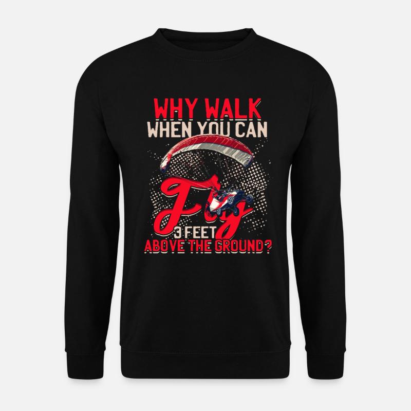 Paramoteur paramoteur - Sweat-shirt Unisexe - noir