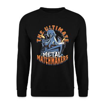 Welder Welding Specialist - Unisex Sweatshirt - black - Front - Alina (178cm) & Michal (187cm)