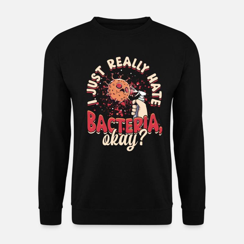 Nuclear phobia Mysophobia - Unisex Sweatshirt - black