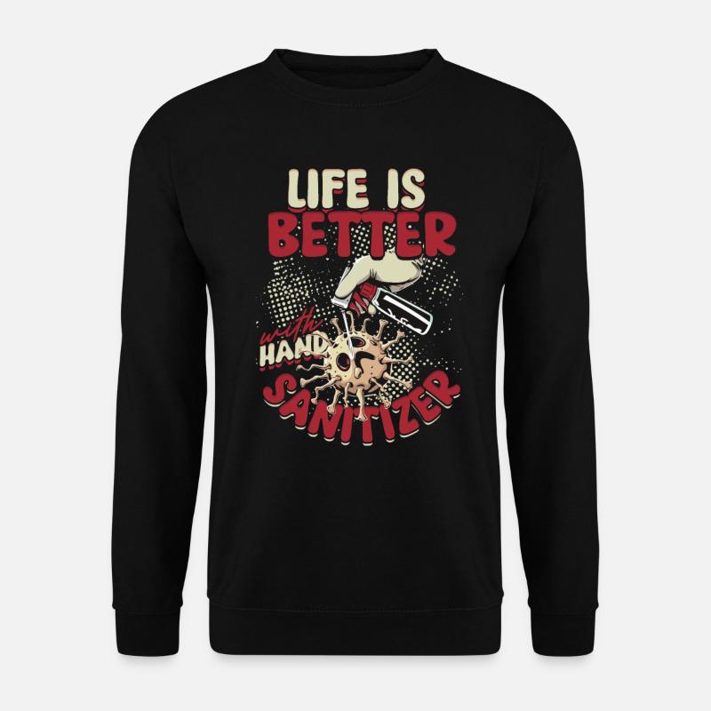 Nuclear phobia Mysophobia - Unisex Sweatshirt - black
