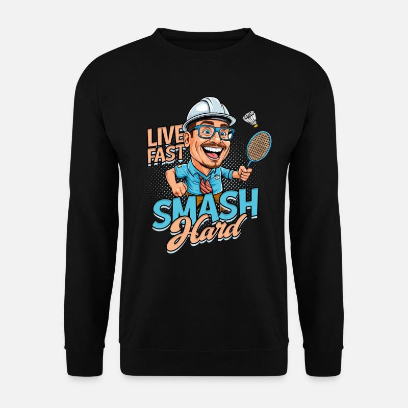Badminton - Unisex Sweatshirt - black