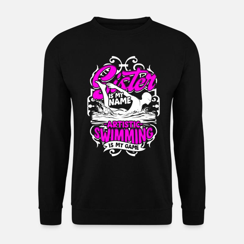 Nageuses synchronisées - Sweat-shirt Unisexe - noir