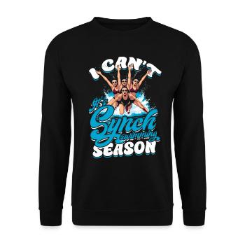 Natation synchronisée Saison de natation synchronisée - Sweat-shirt Unisexe - noir - Devant - Alina (178cm) & Michal (187cm)