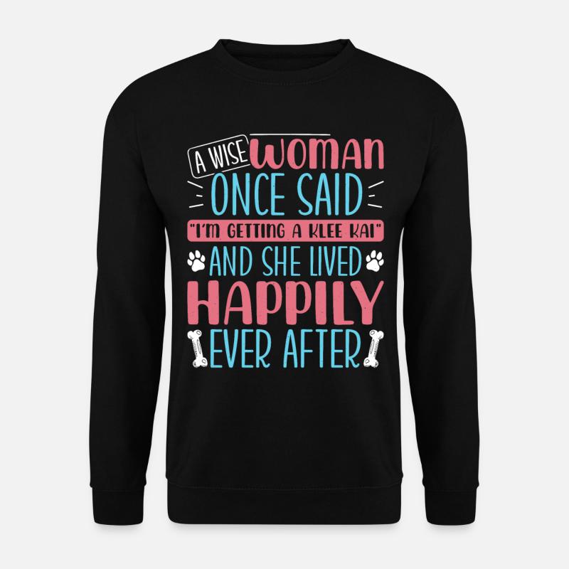 Alaskan Klee Kai - Unisex Pullover - Schwarz
