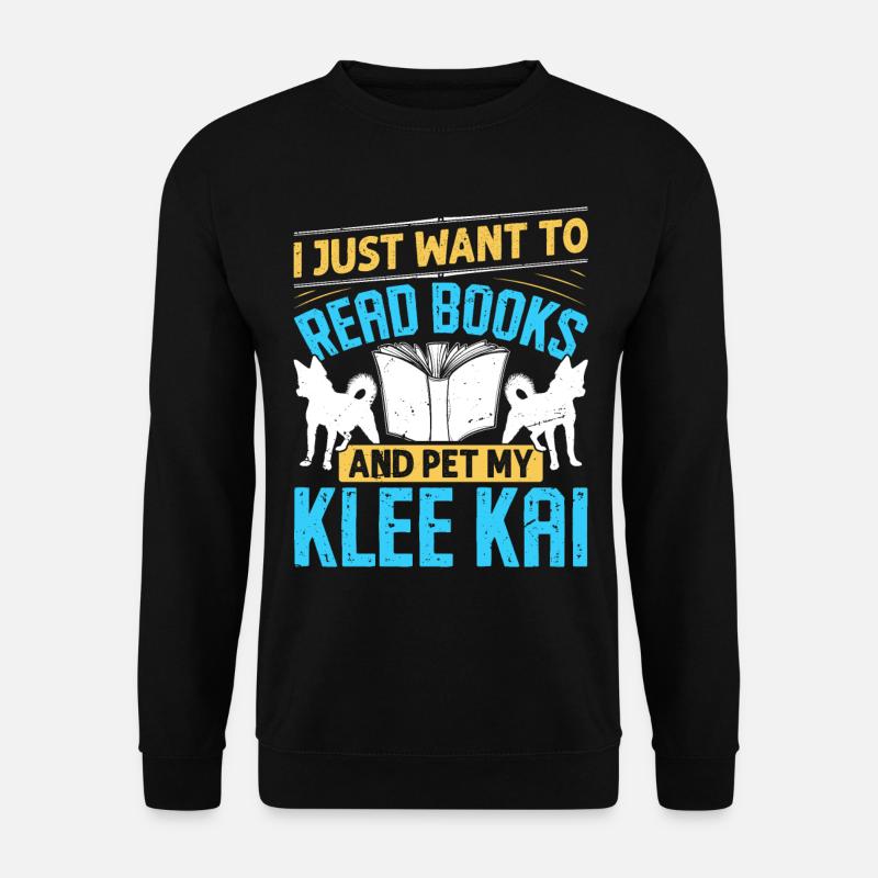 Alaskan Klee Kai - Unisex Pullover - Schwarz