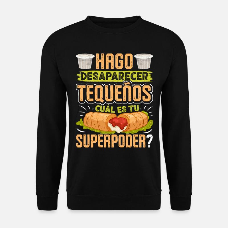 Tequenos Venezuelan - Unisex Sweatshirt - black