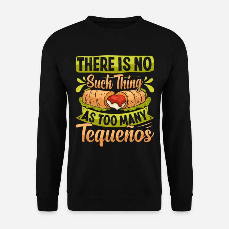 Tequenos venezolanisch - Unisex Pullover - Schwarz