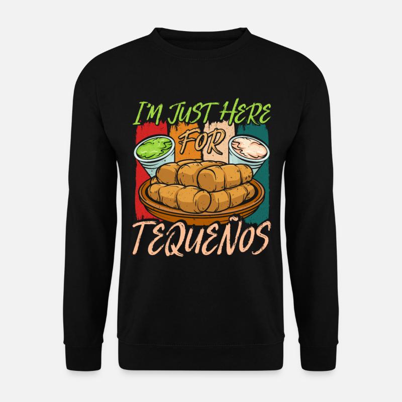 Tequenos venezolanisch - Unisex Pullover - Schwarz