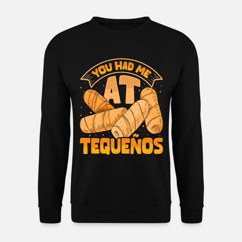 Tequenos venezolanisch - Unisex Pullover - Schwarz