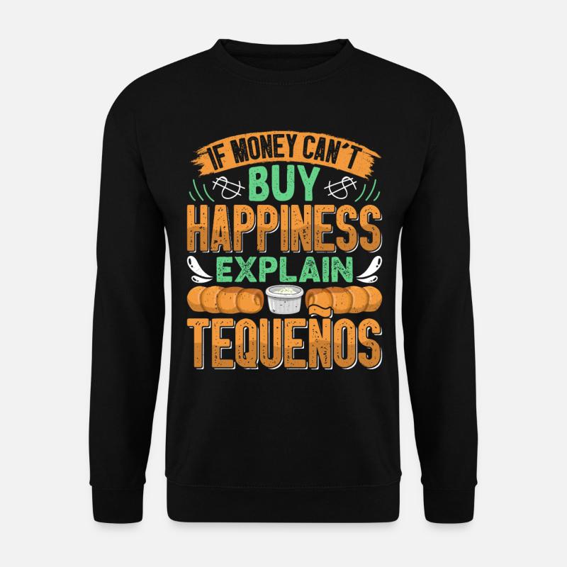 Tequenos Venezuelan - Unisex Sweatshirt - black