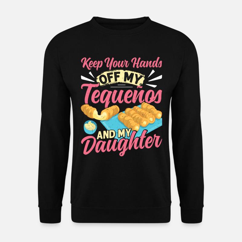 Tequenos venezolanisch - Unisex Pullover - Schwarz