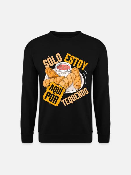 Tequenos Venezuelan - Unisex Sweatshirt - black