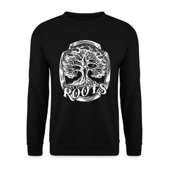 Généalogie Généalogie Généalogie - Sweat-shirt Unisexe - noir - Devant - Alina (178cm) & Michal (187cm)