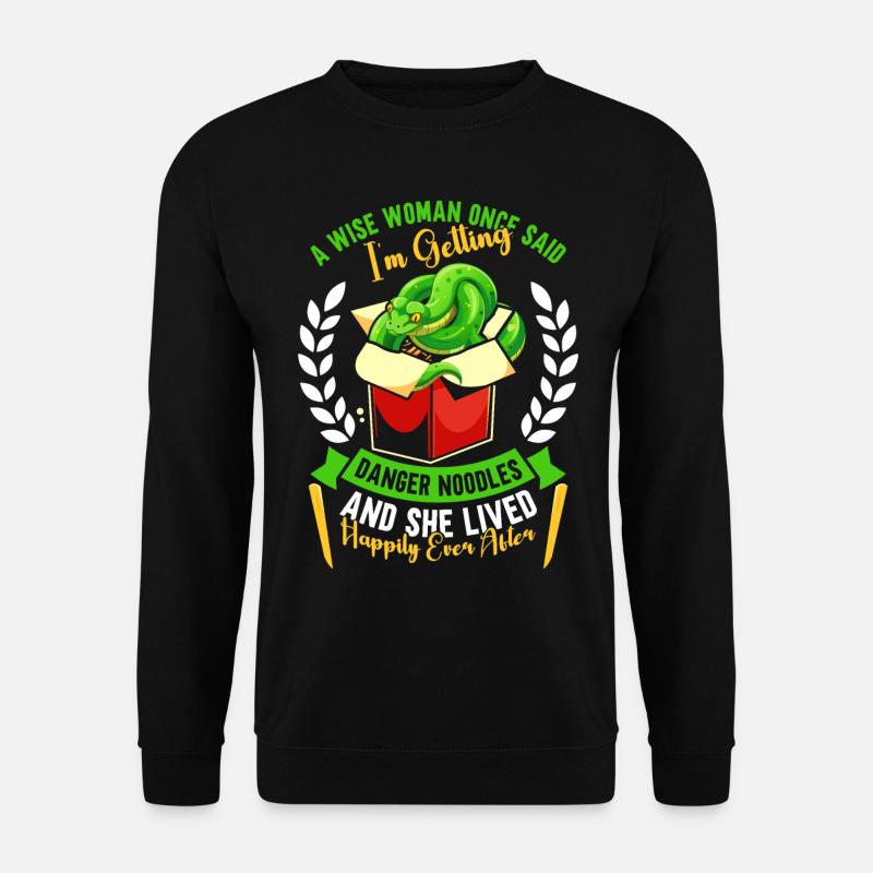 Python arborescent vert - Sweat-shirt Unisexe - noir