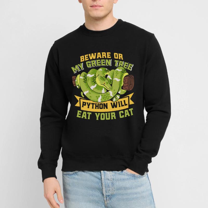 Green Tree Python Unisex Sweatshirt