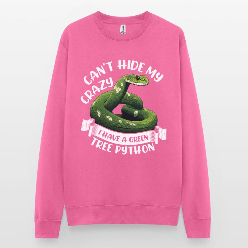 Green Tree Python Unisex Sweatshirt