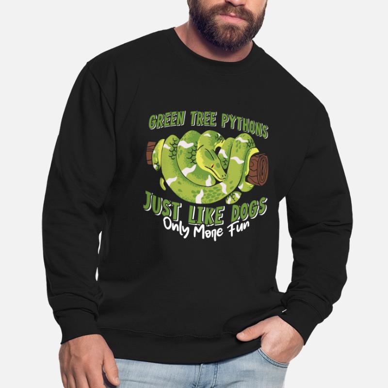 Green Tree Python Unisex Sweatshirt