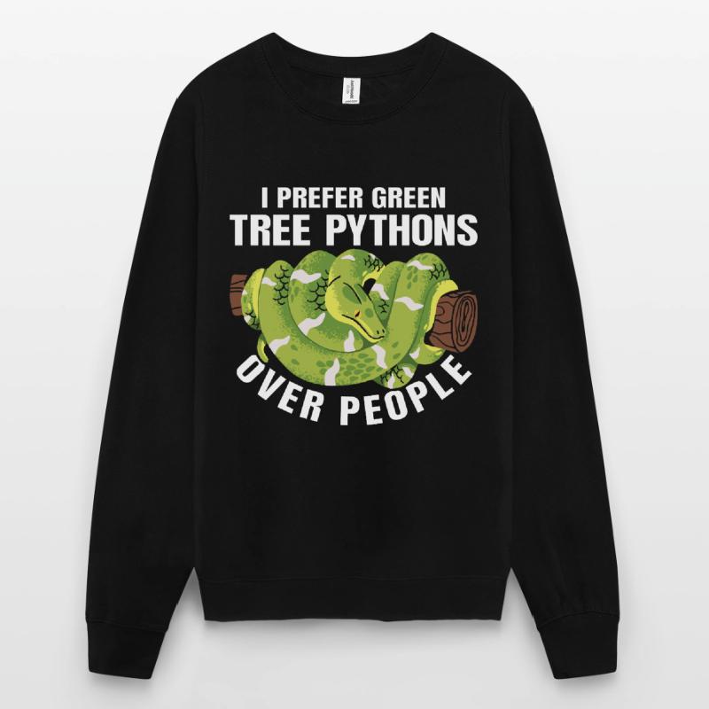 Green Tree Python Unisex Sweatshirt