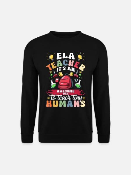 Funny English School Teacher - Unisex Pullover - Schwarz