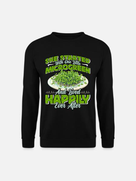 Micro-pousses Micro-pousses - Sweat-shirt Unisexe - noir