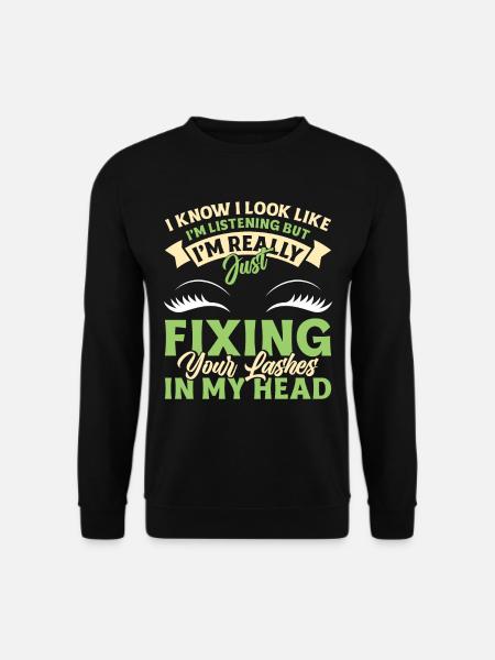 Lash Tech - Unisex Sweatshirt - black