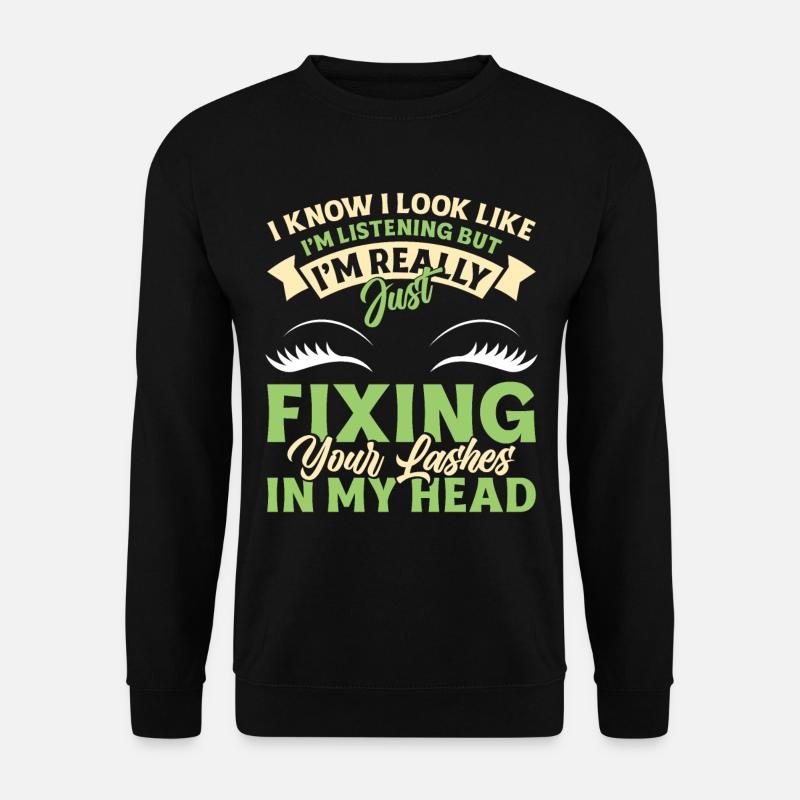 Lash Tech - Unisex Pullover - Schwarz