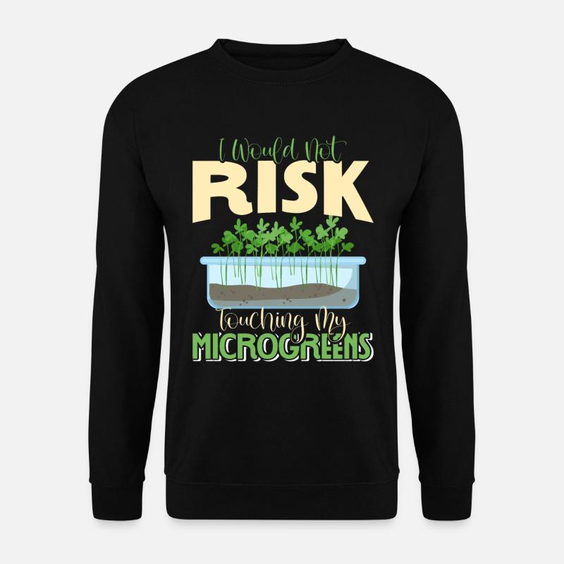 Micro-pousses Micro-pousses - Sweat-shirt Unisexe - noir