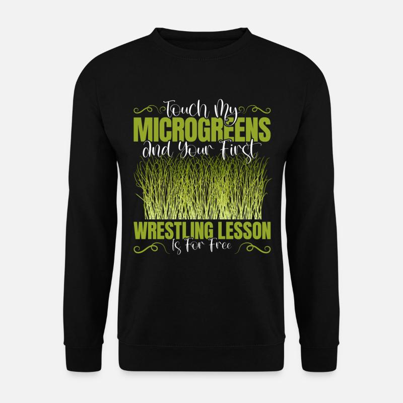Microgreens Microgreen - Unisex Sweatshirt - black
