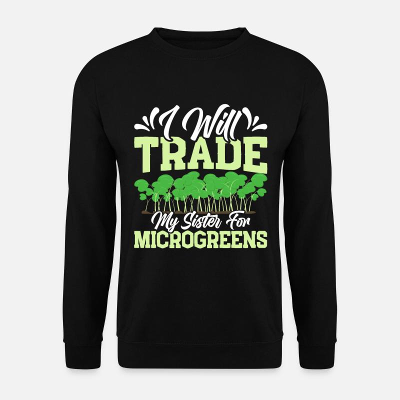 Micro-pousses Micro-pousses - Sweat-shirt Unisexe - noir