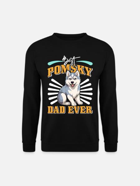 Dog saying dog dog - Unisex Sweatshirt - black