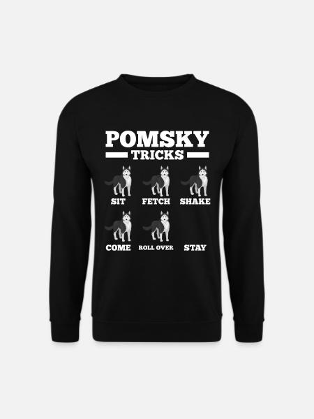 Dog saying dog dog - Unisex Sweatshirt - black