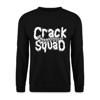 Chiropractor Physiotherapist - Unisex Sweatshirt - black - Front - Alina (178cm) & Michal (187cm)