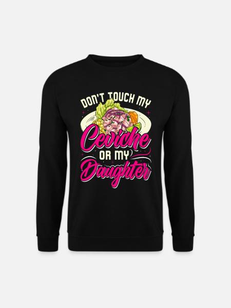 Seafood Peruvian Ceviche - Unisex Sweatshirt - black