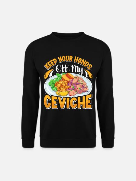 Seafood Peruvian Ceviche - Unisex Sweatshirt - black
